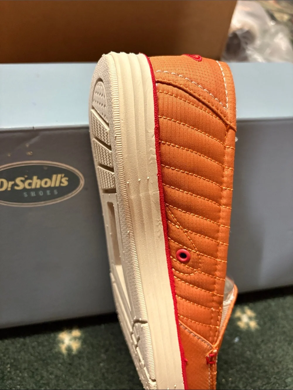 New Dr. Scholl’s Waverly Orange flats comfort shoes women’s